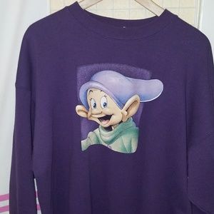 Vintage Disney Dopey crew neck XL